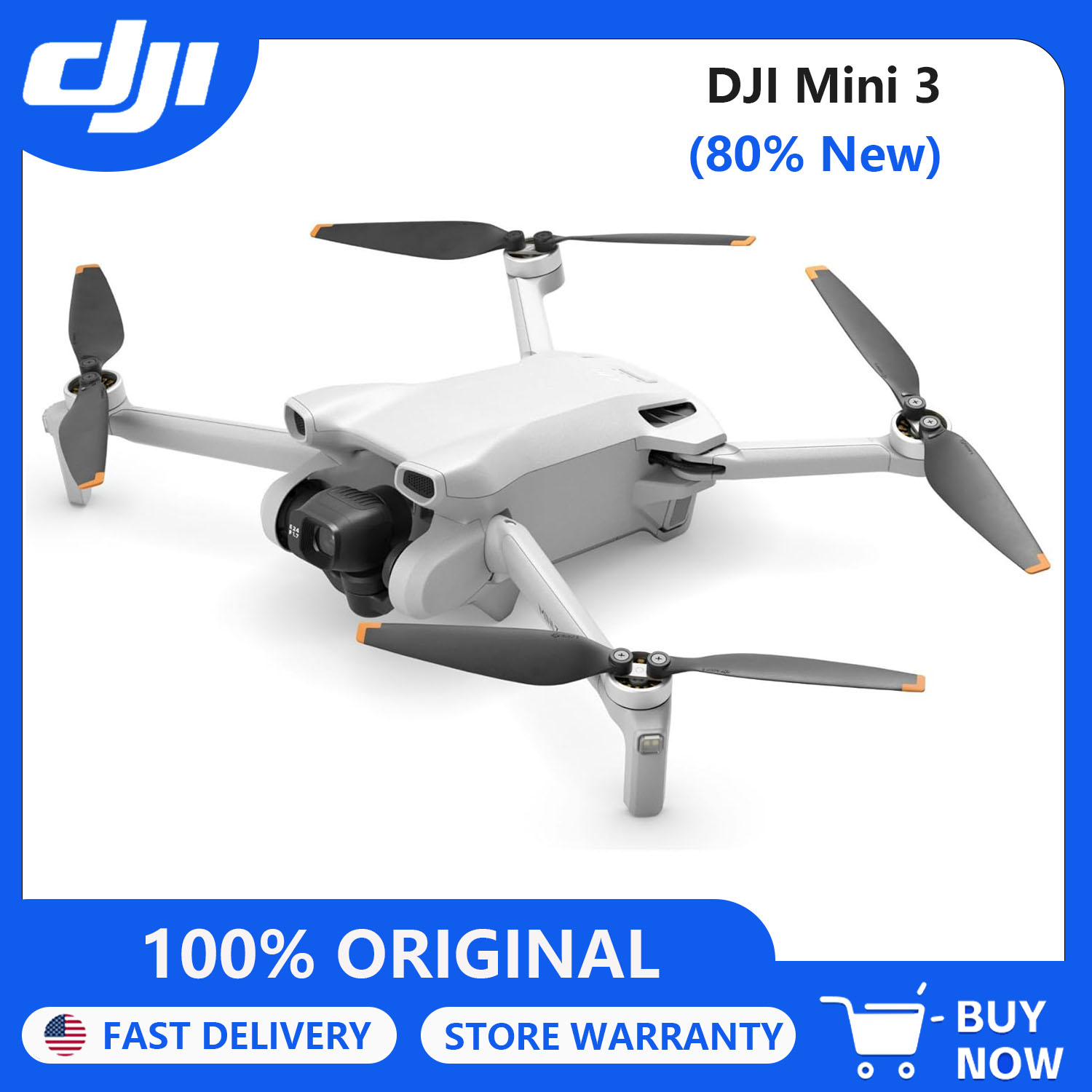Drone Gimbal 3 Axis - 80% новые дроны DJI Mini 3