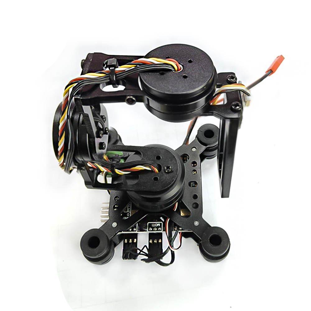 Drone Gimbal For Gopro - Бесщеточный yuntai 2-осевой/3-осевой металлический бесщеточный стабилизатор