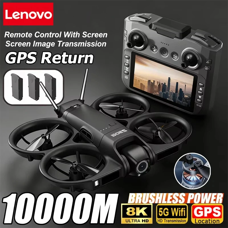Drone Gimbal 3 Axis - Lenovo Drone 8K Aerial HD Intelligent