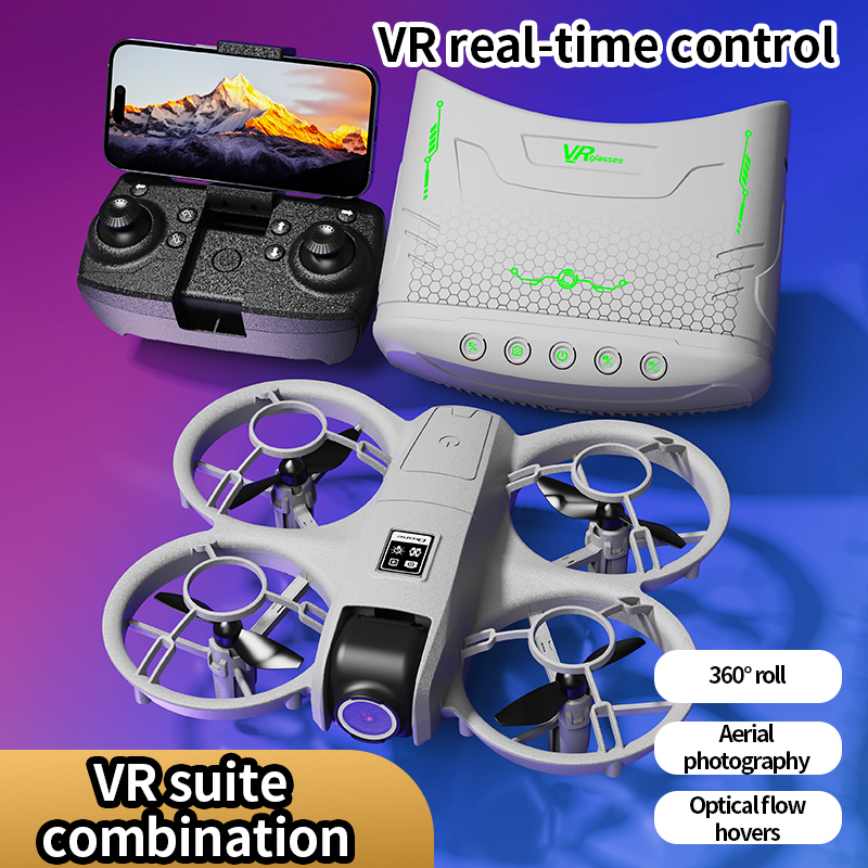Drone Gimbal Brushless - X228 VR FPV Дрон HD Двойная