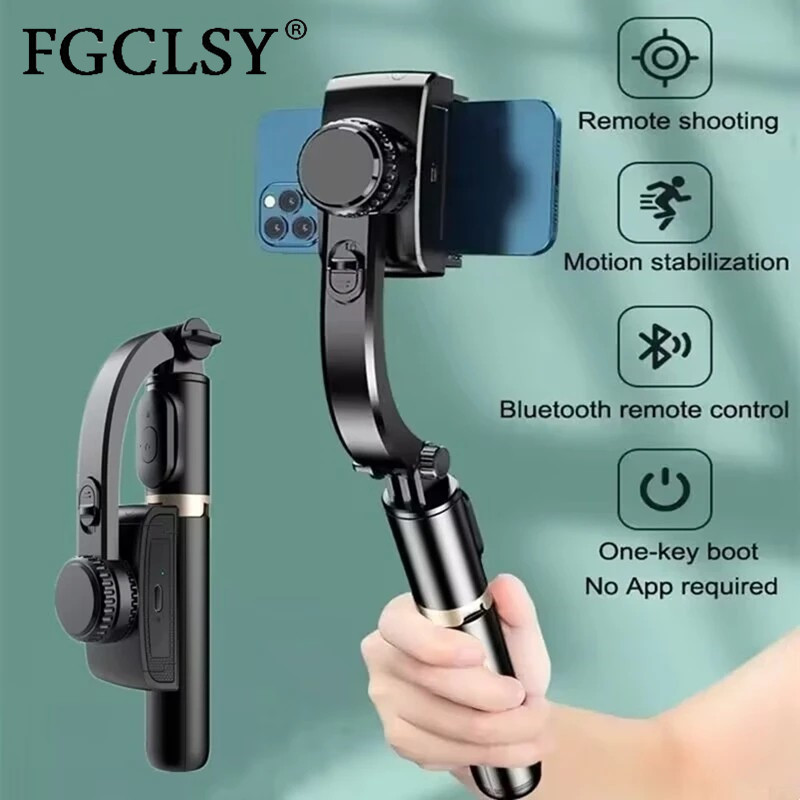 Drone Gimbal For Gopro - FGCLSY 2024 AI-стабилизатор для видео, Bluetooth-штатив-монопод,