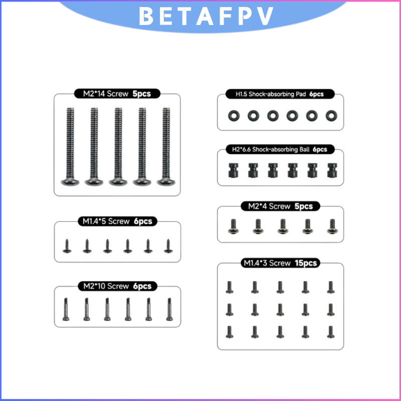 Drone Gimbal Controller - Ассортимент комплекта винтов для дрона BETAFPV,