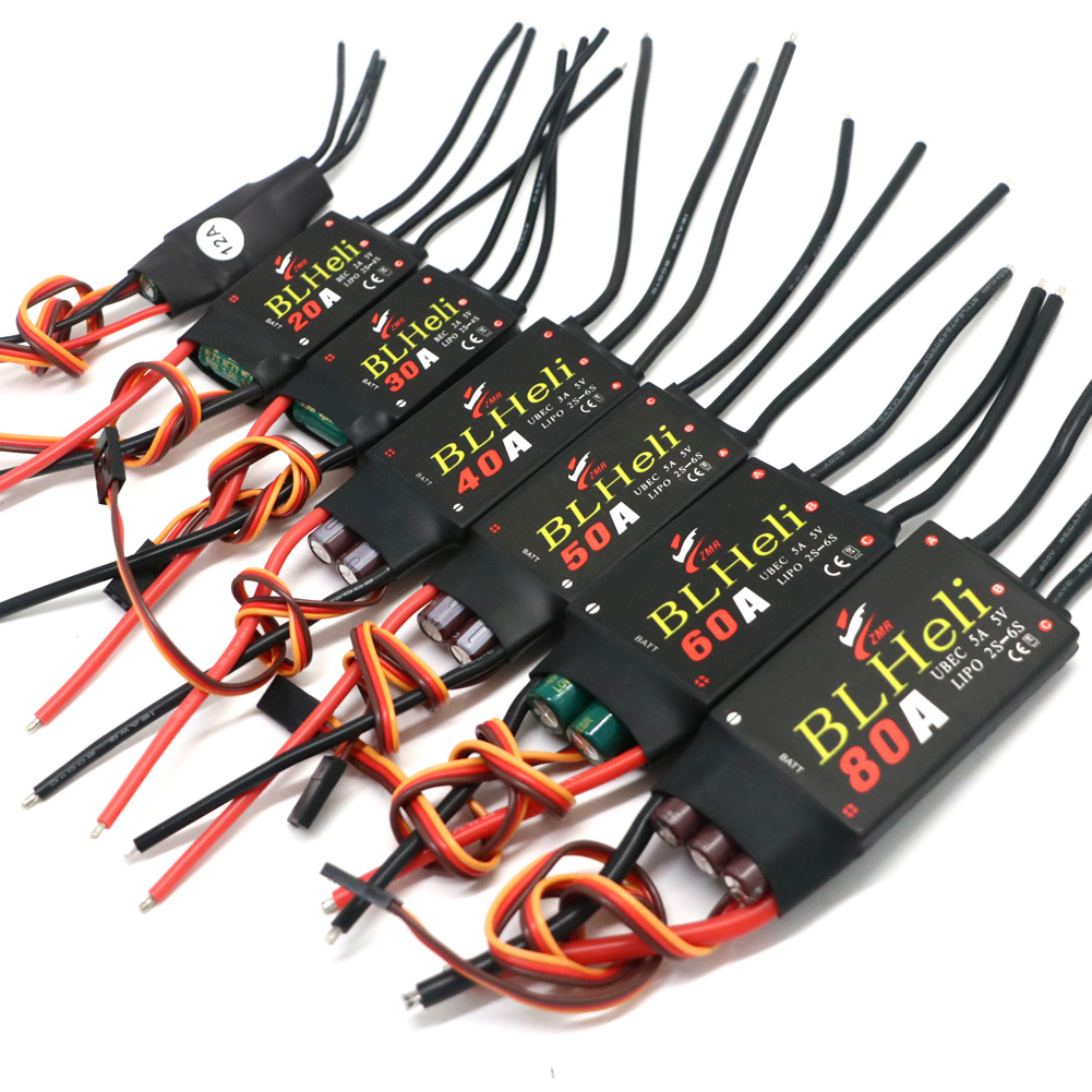 Drone Gimbal Controller - Бесщеточный ESC BLHeli 80A 12A 20A