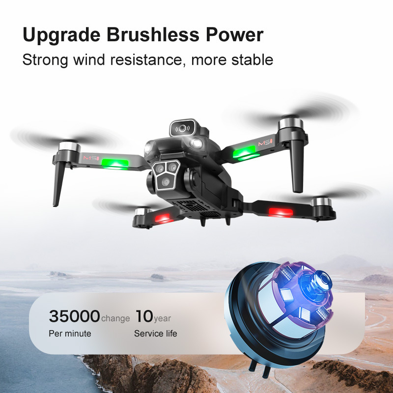 Дрон M1S 4K, бесщеточный двига – обзор и цена Drone Gimbal 2 Axis