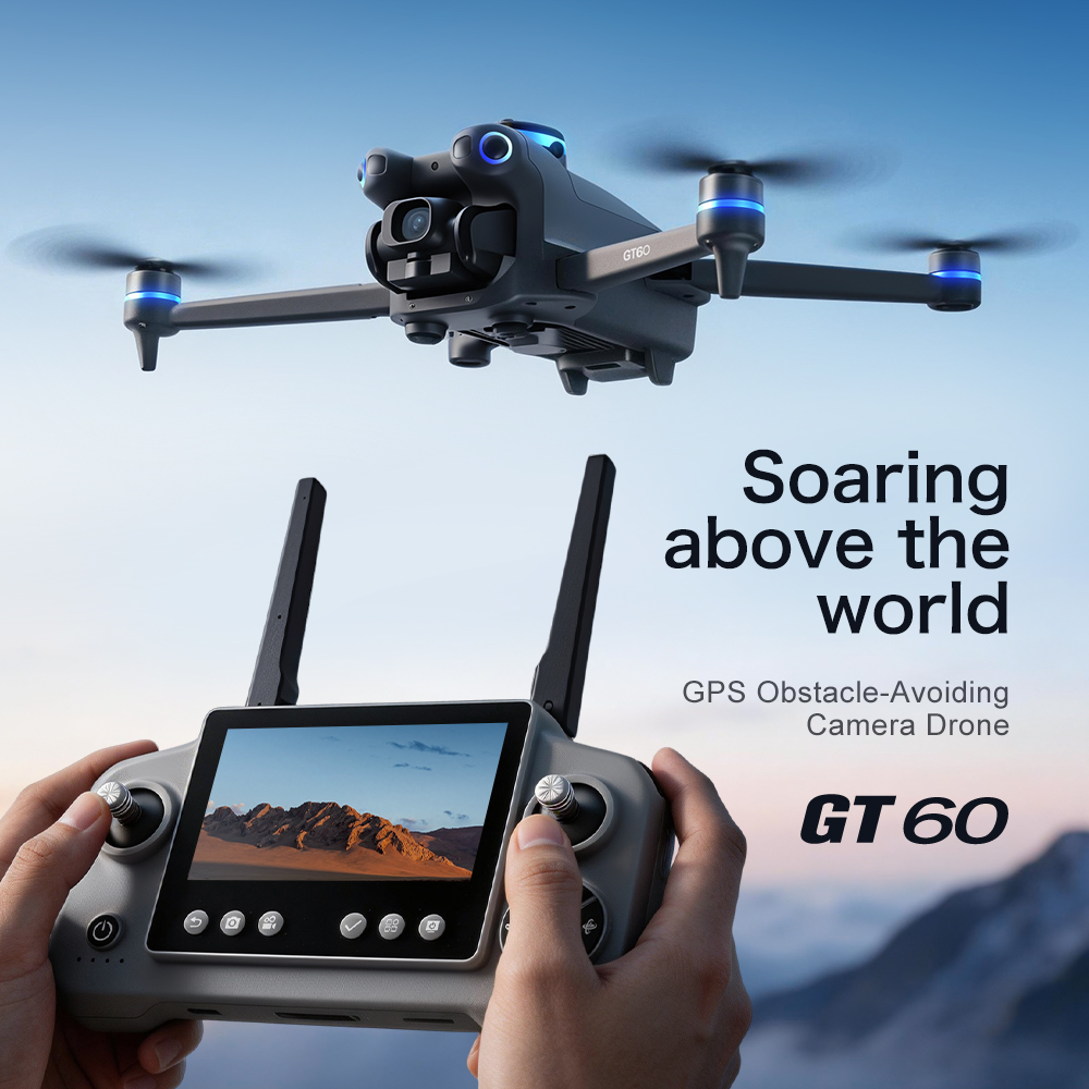 GPS-дрон с профессиональной ка – обзор и цена Drone Gimbal 2 Axis