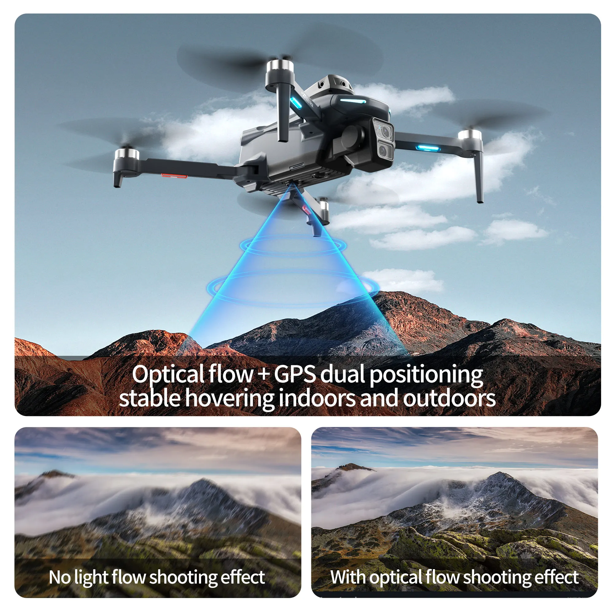 Дрон Lenovo XT606 MAX GPS с ка – обзор и цена Drone Gimbal Brushless