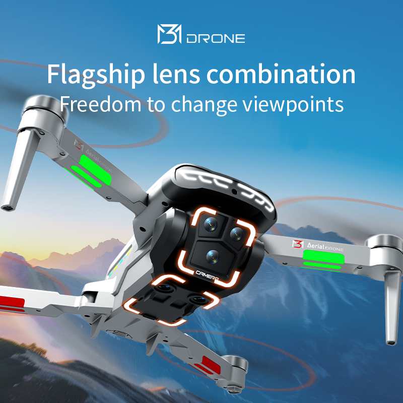 Профессиональный дрон M3, 4K H – обзор и цена Drone Gimbal 2 Axis