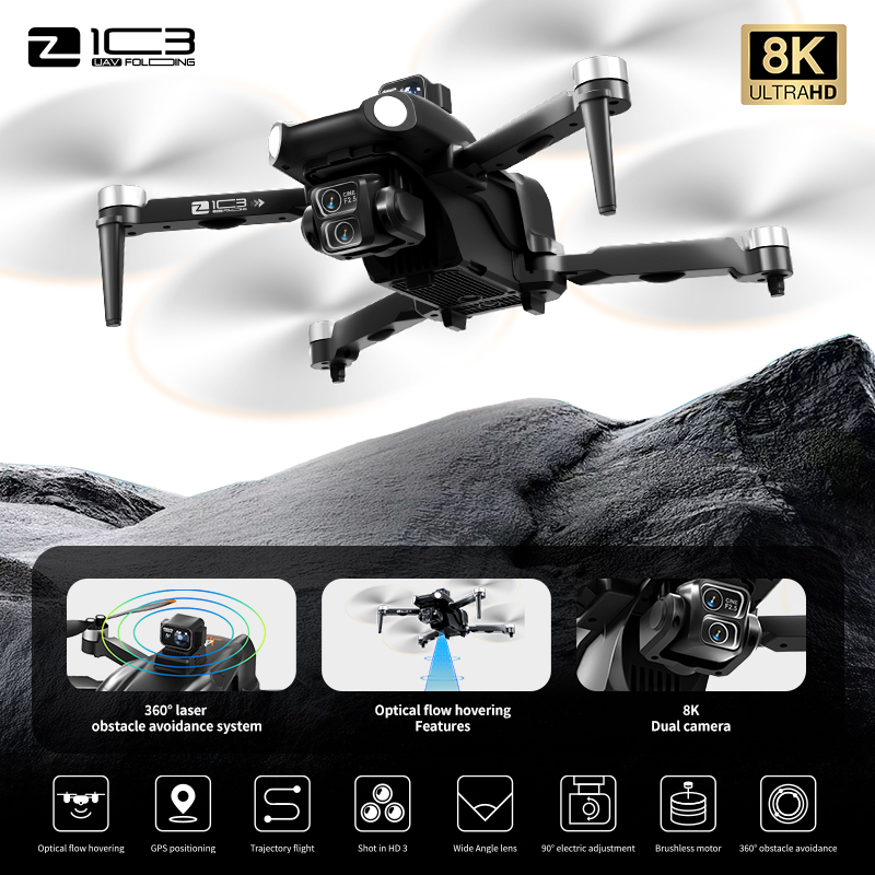 Профессиональный дрон Z103 Ult – обзор и цена Drone Gimbal 3 Axis