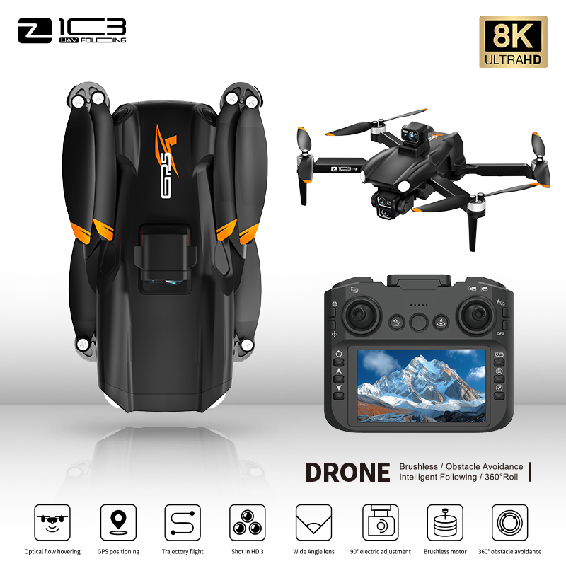 Профессиональный дрон Z103 Ult – обзор и цена Drone Gimbal 3 Axis