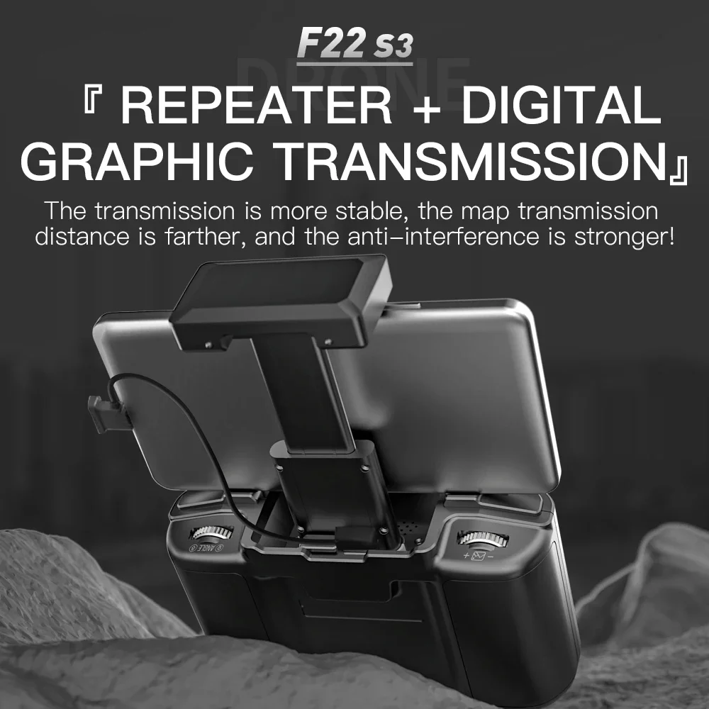 Складной квадрокоптер SJRC F22 – обзор и цена Drone Gimbal 3 Axis