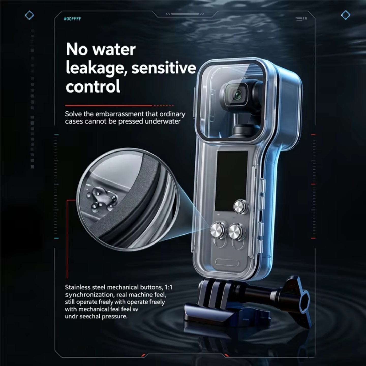 Водонепроницаемый чехол для DJ – обзор и цена Drone Gimbal Case
