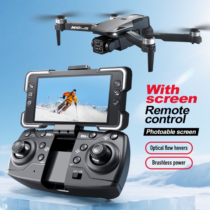 Дрон с камерой M10, пульт дист – обзор и цена Drone Gimbal Brushless